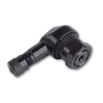 BL25MS11.3 schwarz Motorrad Alu Winkelventil silber 11,3mm Ventile Eckventil